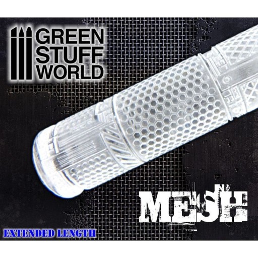 Green Stuff Rolling Pin wałek do tekstur Mesh