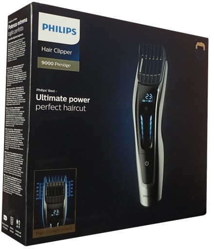 Philips HC9450/20 - Maszynka do Strzyżenia Włosów Etui 3 Nasadki