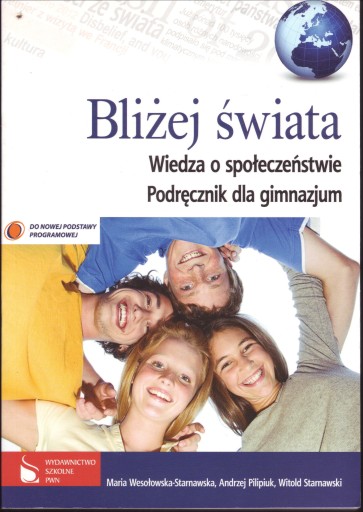WOS BLIŻEJ ŚWIATA PODRĘCZNIK GIMNAZJUM PWN