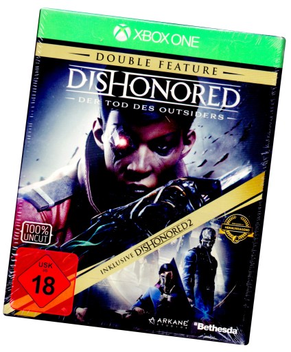 2 GRY Dishonored Double Feature 2w1 XO NOWE