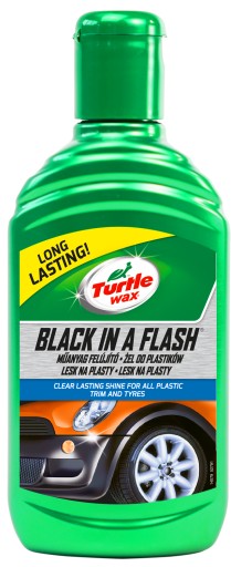 TURTLE WAX ŻEL DO RENOWACJI PLASTIKÓW CZARNY 300ml