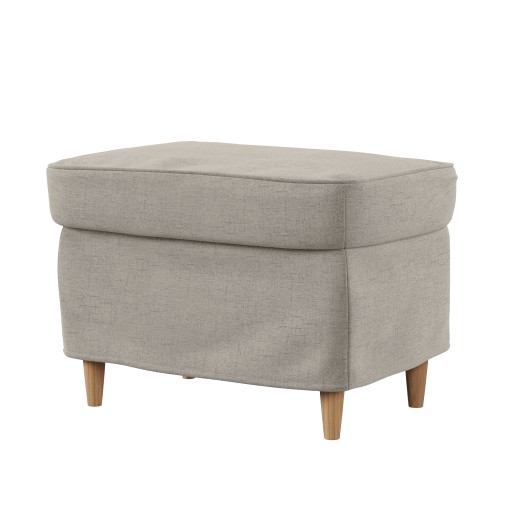 Pokrowiec na podnóżek Strandmon Light gray A23