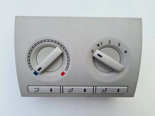 VW T5 MULTIVAN panel sterowania klimatyzacji tył 7H5919158