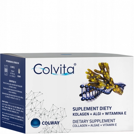 KOLAGEN RYBI WIT.E ALGI MIX TOKOFEROLI COLWAY 120K