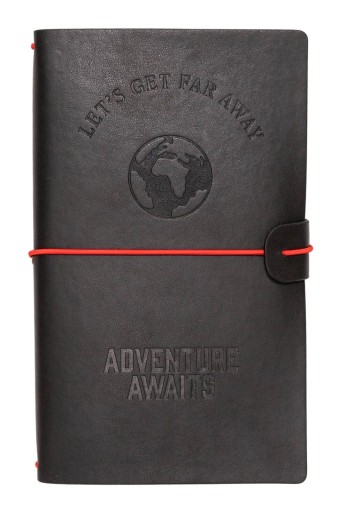 Adresownik skórzany Wanderlust Adventure Awaits A6