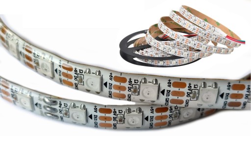 ADRESOWALNA TAŚMA LED WS2812B 60d/m IP65 cyfrowa