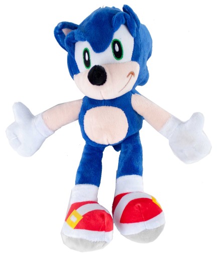 MASKOTKA SONIC 30CM PLUSZOWA WYSOKA JAKOŚĆ