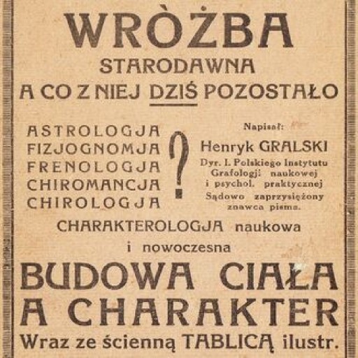 Wróżba Starodawna... a co z niej dziś