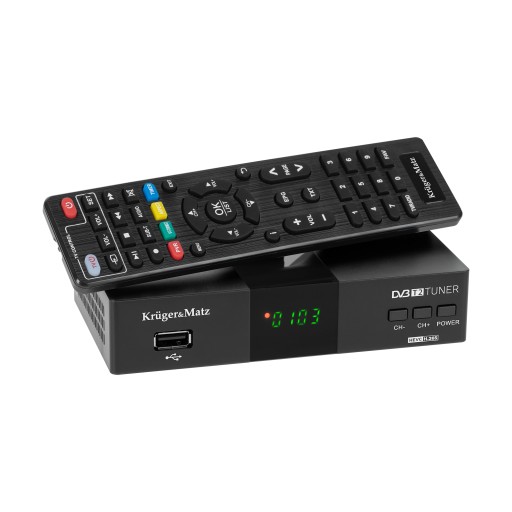 Tuner DVB-T2, H.265 HEVC KrugerMatz
