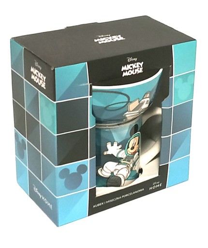 Miseczka porcelanowa + kubek Mickey Mouse N