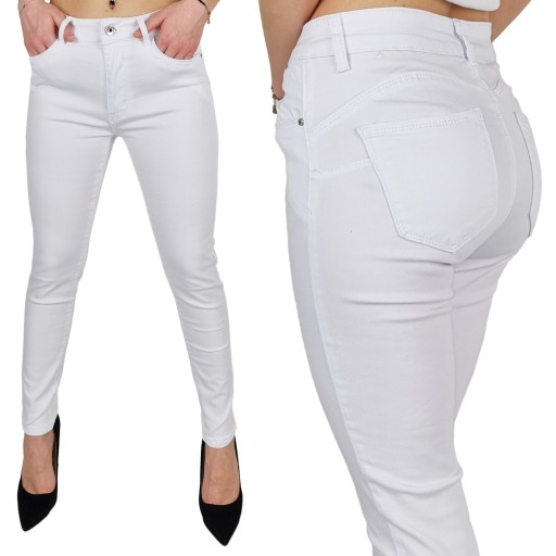 #SPODNIE DAMSKIE MODELUJĄCE DOPASOWANE Push - UP#