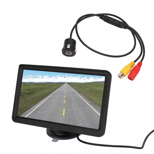 7-calowy monitor cofania o wysokiej