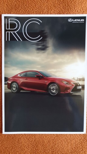 LEXUS RC # Prospekt # 2017 # PL # NOWY!