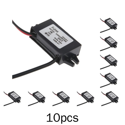 10x Konwerter DC-DC Moduł obniżający napięcie 12V
