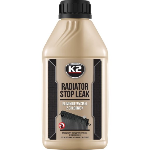 K2 RADIATOR STOP LEAK USZCZELNIACZ CHŁODNICY DO CHŁODNIC W PŁYNIE 400ML