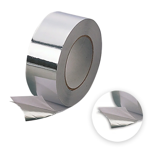 TAŚMA SAMOPRZYLEPNA ALUMINIOWA 50mm x 50m 90°C DO RUR PRZEWODÓW SPIRO FLEX