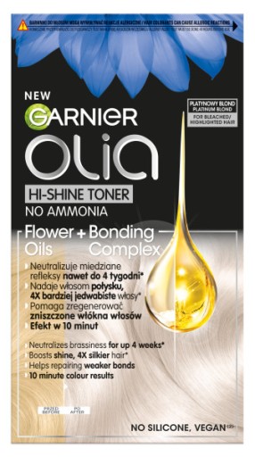 Garnier Olia Hi-Shine Toner 10.01 Platynowy Blond