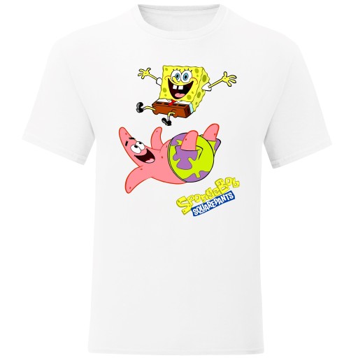 T-SHIRT SPONGEBOB I PATRYK KOSZULKA MĘSKA M