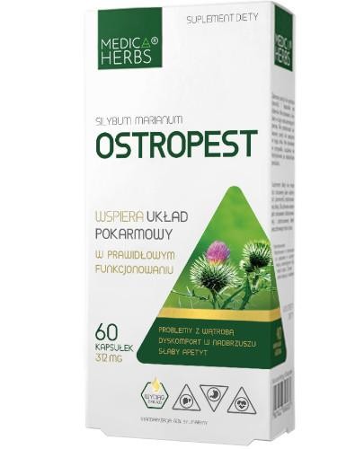 Medica Herbs Ostropest 60 kapsułek
