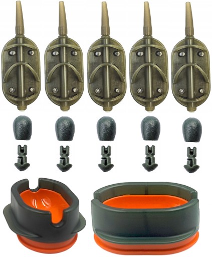 ZESTAW 5x Podajnik ARC 40g SZYBKOZŁĄCZKA + FOREMKA