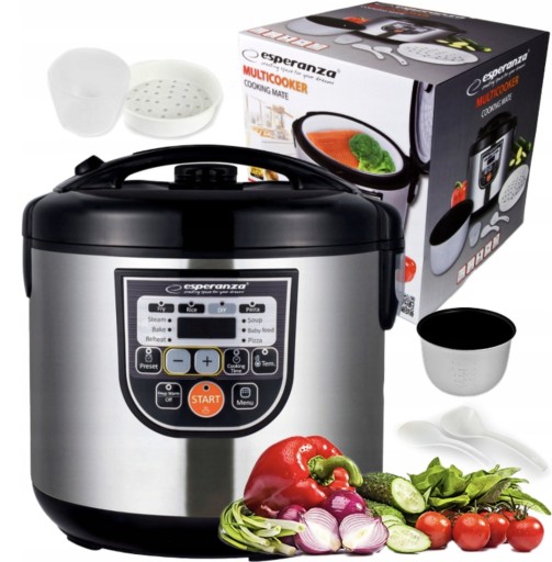 MULTICOOKER SZYBKOWAR PAROWAR 11 FUNKCJI PROGRAMÓW