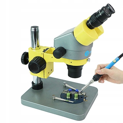MAGNETYCZNA PŁYTA STABILIZATOR ROBOCZA DO MIKROSKOPU 95MM PCB LUTOWANIE NAP