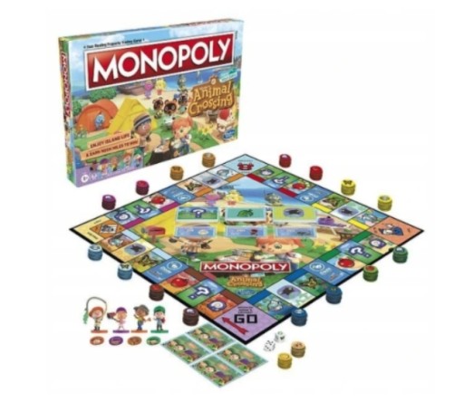MONOPOLY ANIMAL CROSSING F1661 GRA PLANSZOWA