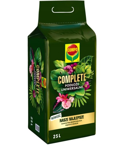 ZIEMIA PODŁOŻE COMPO COMPLETE DO ROŚLIN DOMOWYCH I BALKONOWYCH 25L