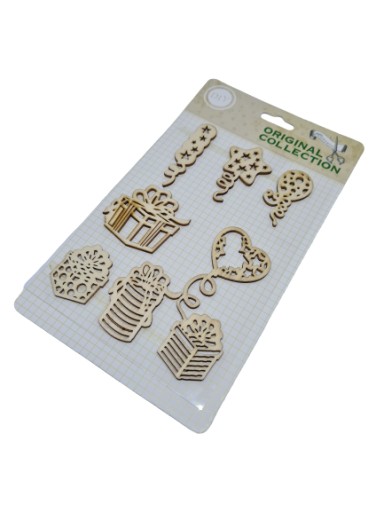 SKRAPKI decoupage scrapki drewniane PREZENTY