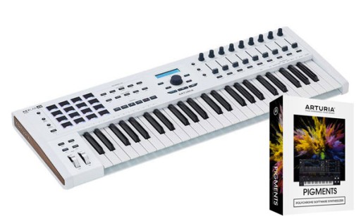 Arturia KeyLab 49 mk2 BIAŁA + PIGMENTS w 24h