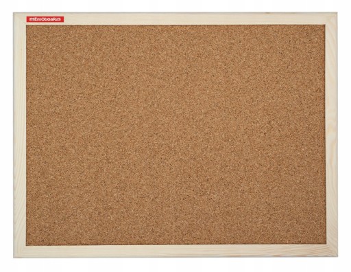 Tablica korkowa 40x30 cm w ramie drewnianej GRATIS