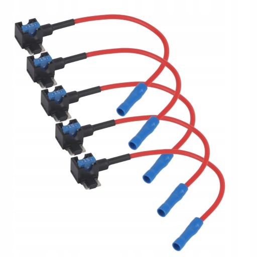 5 SZT ADAPTER BEZPIECZNIKOWY PŁYTKOWY BYPASS