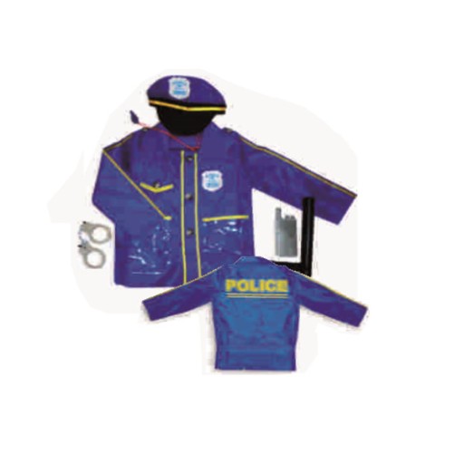 STRÓJ Policjant ZESTAW + AKCESORIA