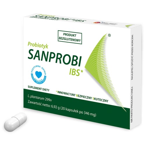 Sanprobi IBS probiotyk 20 kapsułek