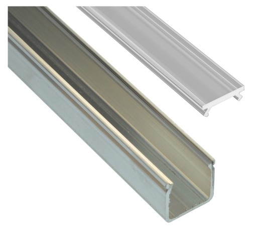 Profil LED do taśmy LED aluminium Handy-Y 1m+KLOSZ