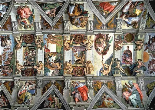 PUZZLE 6000 EL. SKLEPIENIE KAPLICY SYKSTYŃSKIEJ TREFL