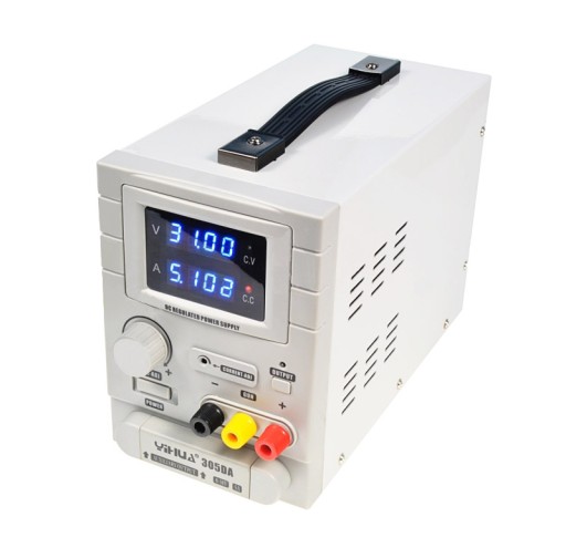 Yihua 305 DA Zasilacz laboratoryjny pojedynczy 30V 5A LED wentylator CV CC