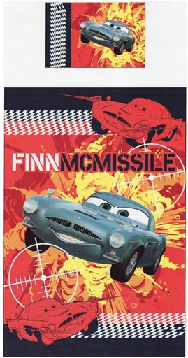 Cars Auta Samochody Disney Pościel 140x200 poszewka dziecięca z bawełna