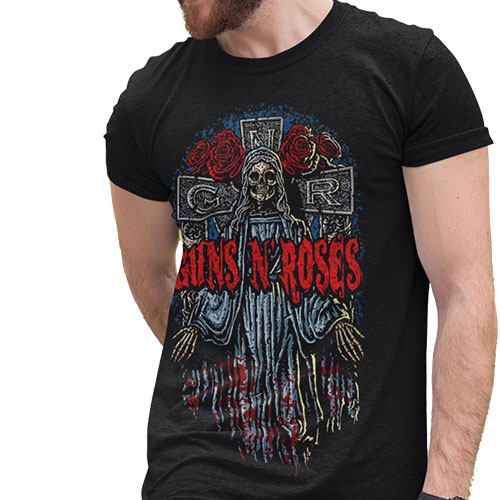 KOSZULKA HORROR/ROCK GUNS N ROSES MARY MARY