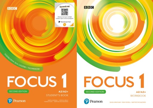 FOCUS 1 SECOND EDITION PODRĘCZNIK + ĆWICZ. A2/A2+