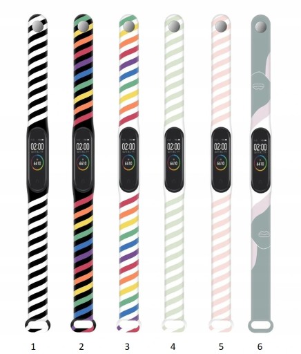 OPASKA PASEK DO XIAOMI MIBAND 3/4 ORGINALNE KOLORY