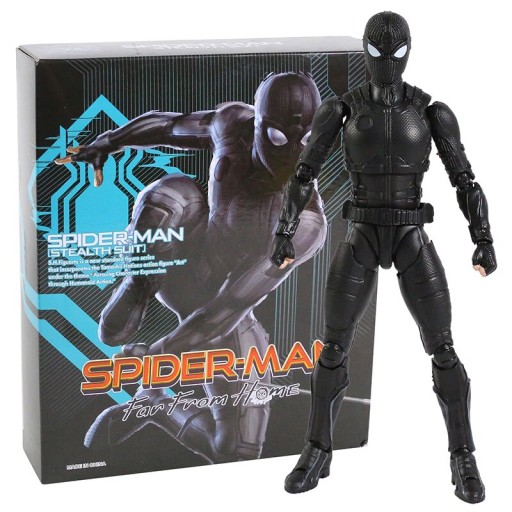 15cm figurka Spiderman Nocny Pawian Stealh Suit