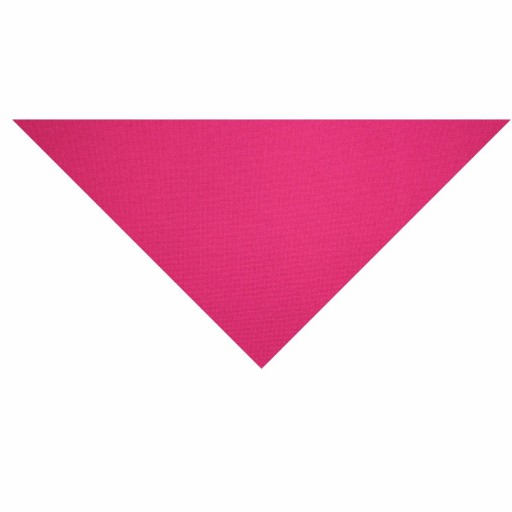 Chusta trójkątna mała 53x53x78 różowa