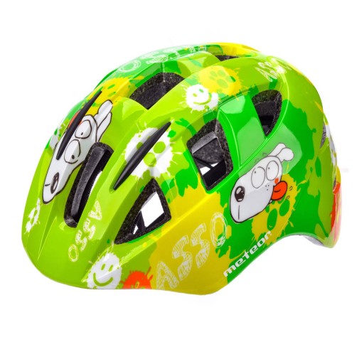 METEOR Regulowany Kask Rowerowy Dla Dzieci 43-48cm