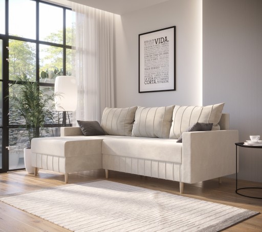 Narożnik Rozkładany Wolnostojący 224 RN07 O-sofa
