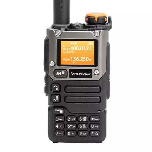 Quansheng UV-K6 radio z airband skaner 50-600MHz