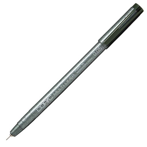 COPIC Multiliner Cienkopis 0,05mm olive