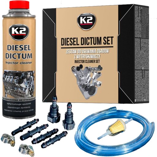K2 Diesel Dictum Zestaw do Czyszczenia Wtrysków