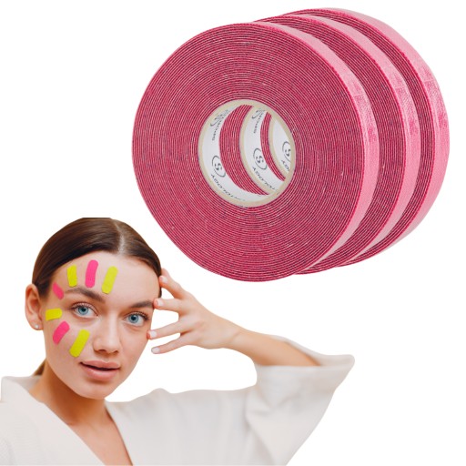 Taśma do FACELIFTINGU face taping BUNNY HOP 15m