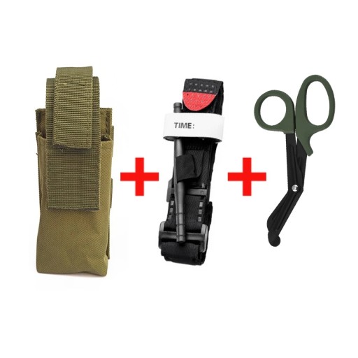 CAT Tactical CAT First Aid Kit Medical Tourniquet Scissors Set Pack